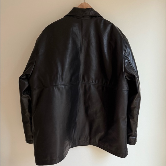 ROSAE PARIS Le Doyle Leather Jacket Size - US 10 Large - Picture 7 of 11